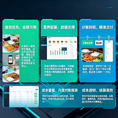 面向企事业单位（食堂托管/团餐配送）
